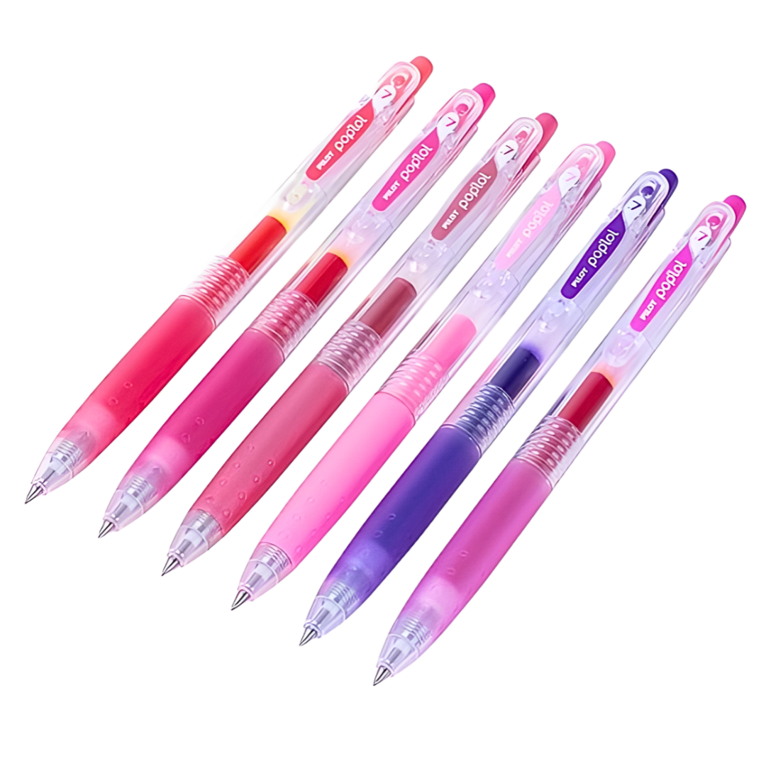 Lápices Tinta Gel 0.7mm Pilot Pop'lol Lover Set De 6