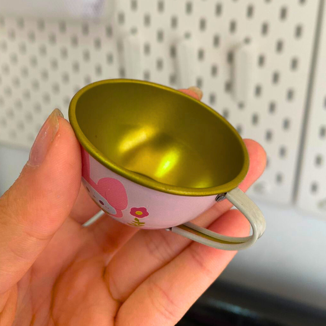 Tazas De Té Metálicas De Juguete Didáctico Infantil