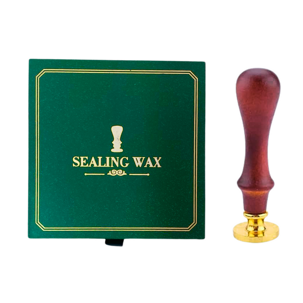 Sello Con Lacre Vintage Timbre Cera Tarjetas