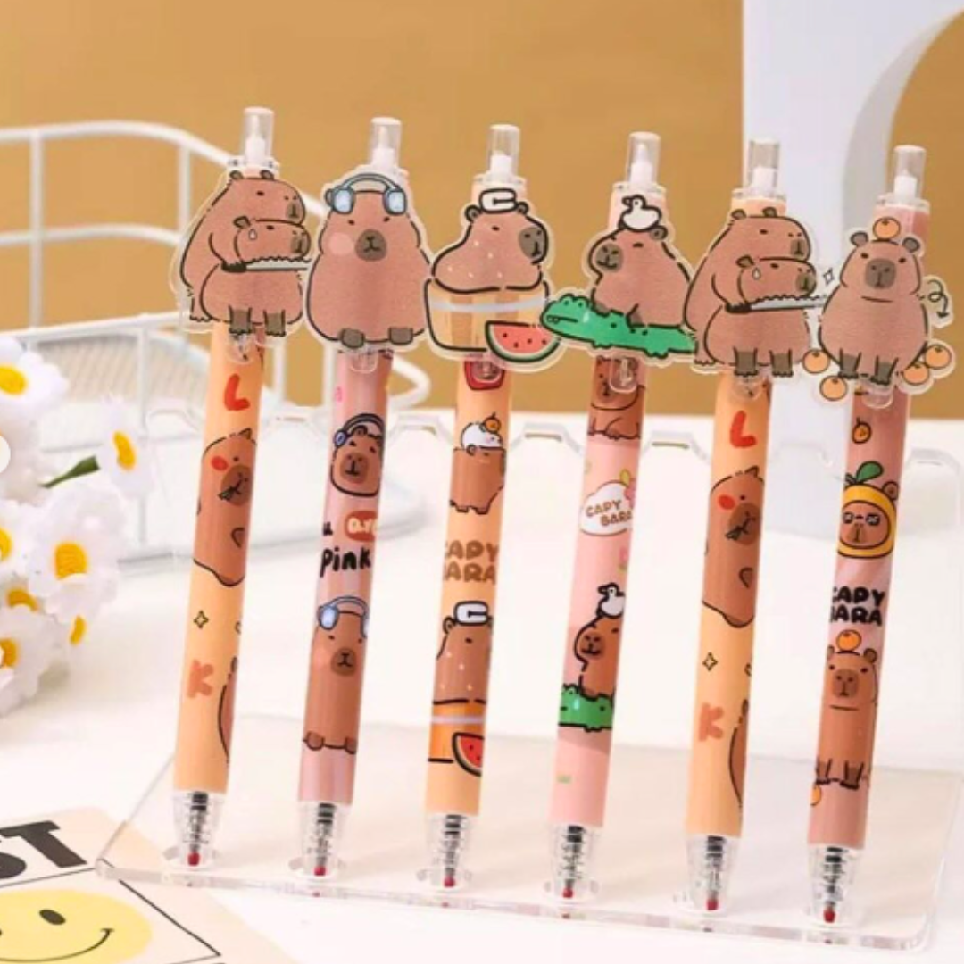 Papelería Capibara Kawaii Box De Regalo Capybara Tamaño L