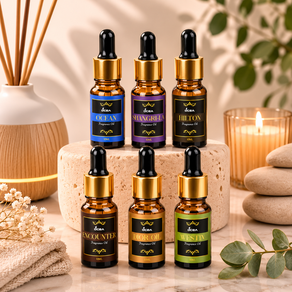 Aceites Esenciales Aromático Para Difusor Pack 6 Aromas 10ml