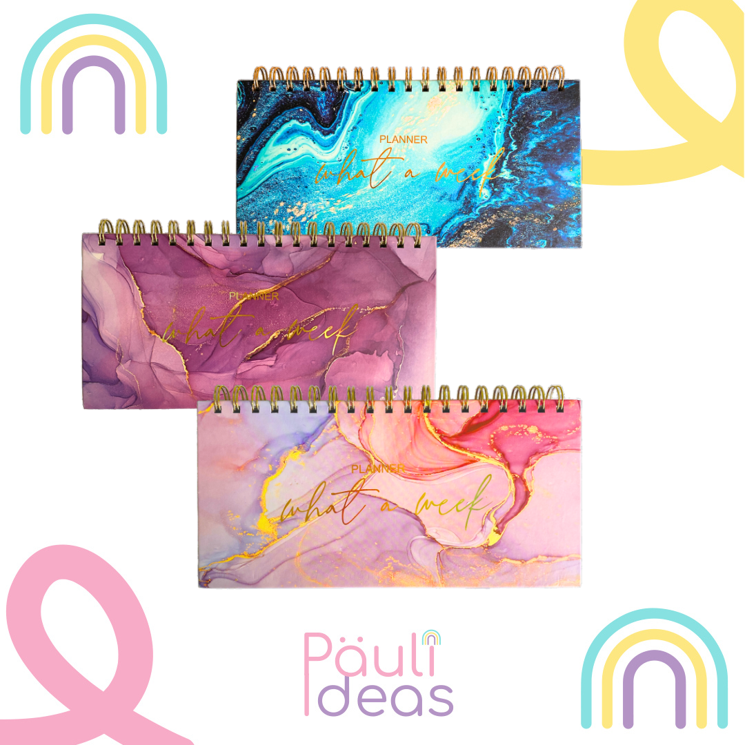 Planificador Semanal Planner Acuarela To Do List Kawaii