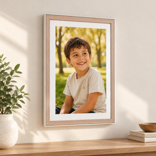 Marco Para Fotos 40x60 Cm Cuadro Portarretrato Decorativo Para Pared