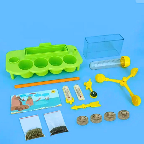Kit Ciencia Para Niños Proyecto De Plantas Y Clima