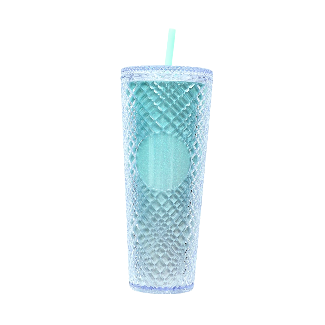 Vaso Tumbler Acrílico Frio/Caliente con Bombilla Dupe 700 ml