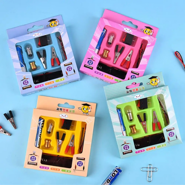 Circuito Eléctrico Escolar Didáctico Manualidad De Ciencias