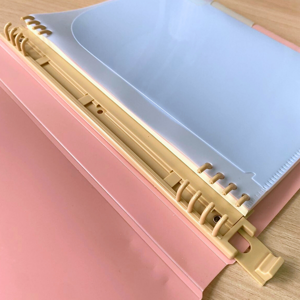 Libreta Anillada B5 Refill Carpeta Colores Pasteles