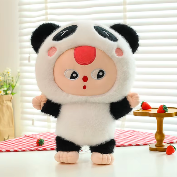 Peluche Baby Three Animalitos Con Disfraz Adorable 30 Cm