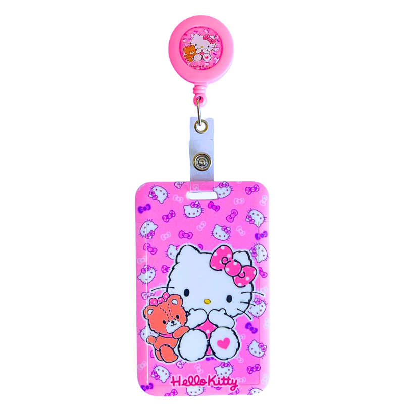 Porta Credencial Hello Kitty Y Sus Amigos