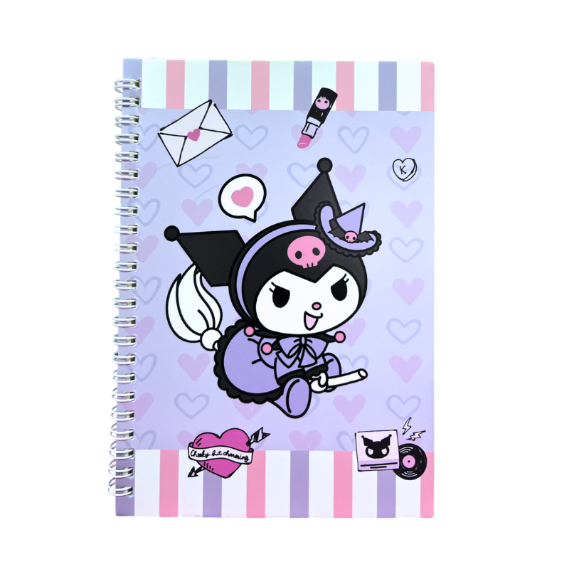 Libreta Anillada Kuromi Kawaii