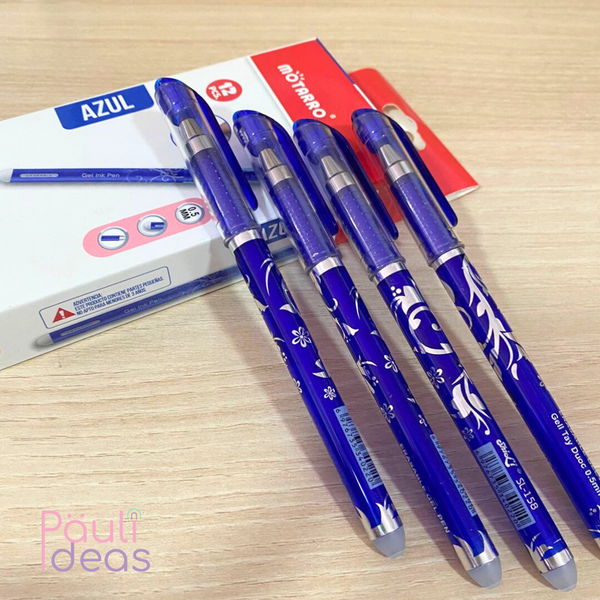 Caja 12 Lápices Tinta Gel 100% Borrable Cuaderno Inteligente