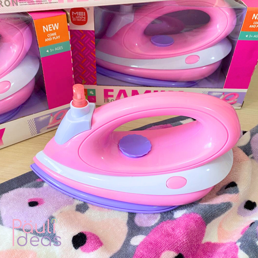 Mini Plancha De Juguete Con Luz Y Sonido Para Niñas