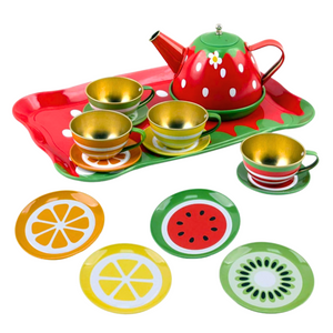 Tazas De Té Metálicas De Juguete Didáctico Infantil