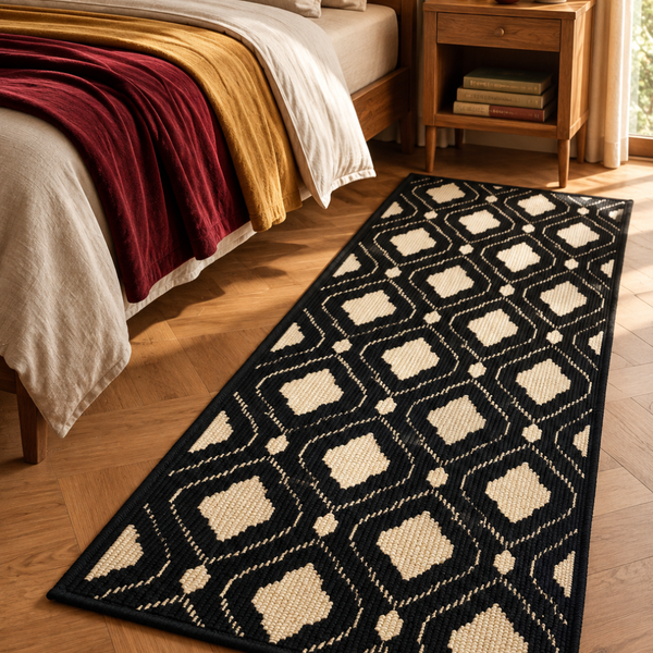 Alfombra Decorativa Antideslizante 120x60cm Para Pasillo