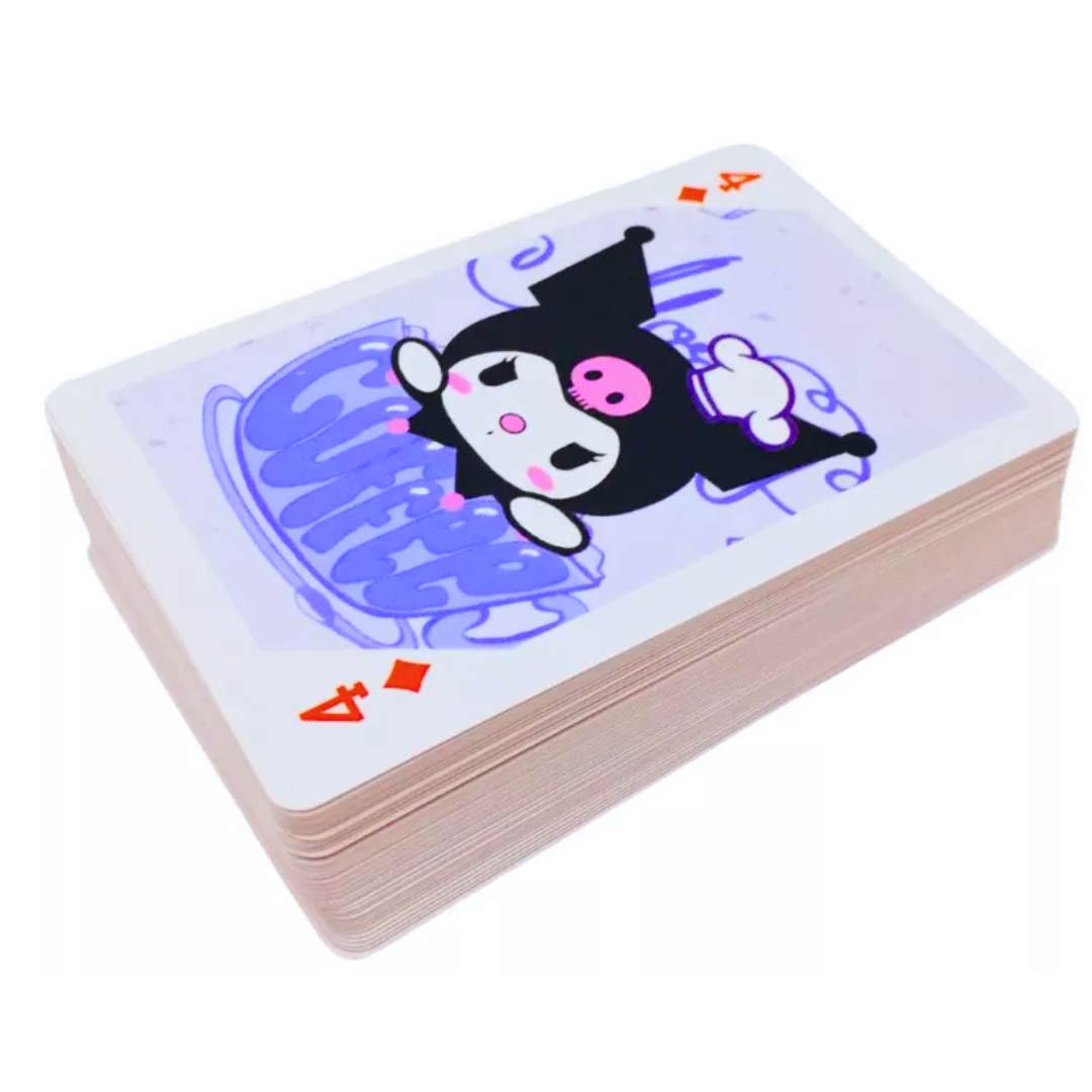 Cartas De Póker Kuromi Y Sus Amigos - Baraja Kawaii