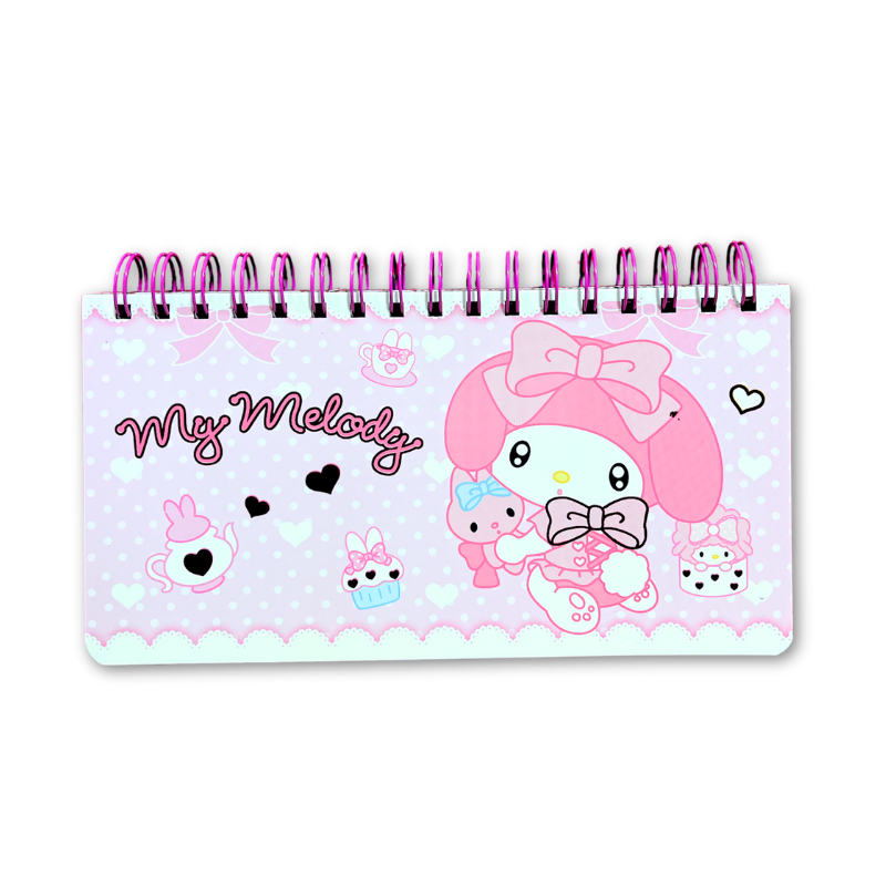 Planner Semanal Libreta Kuromi My Melody Cinnamon Roll