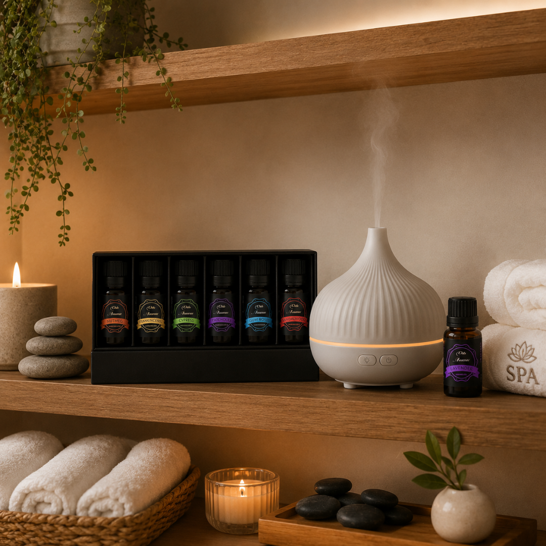 Aceites Aromáticos Para Difusor Pack 6 Fragancias Naturales