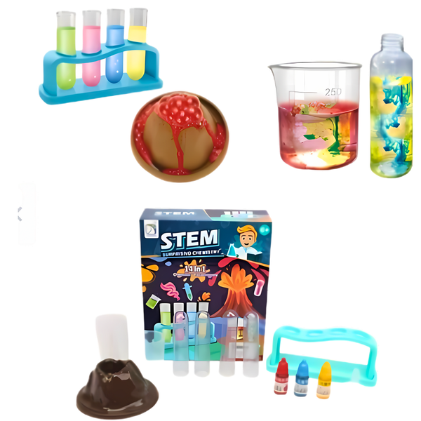 Juguete Experimentos Para Niños Química Ciencias 14 En 1