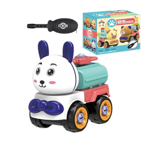 Camión Armable Y Desarmable De Animales Juguete Didáctico