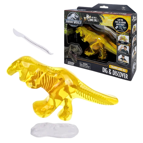 Juego De Excavación Arqueología Fósil Dinosaurio Para Niños