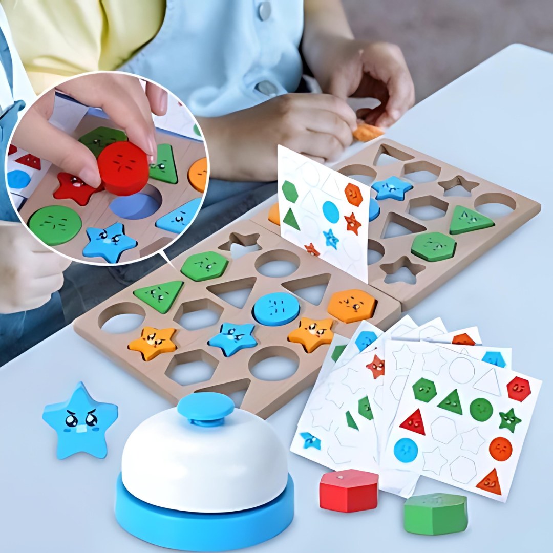 Juguete Didáctico De Figuras Geométricas - Juego Educativo