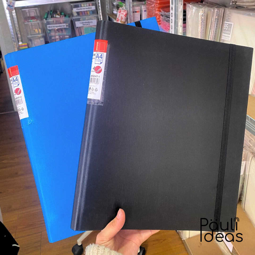 Archivador A4 Binder Carpeta Organizadora Con 4 Anillos