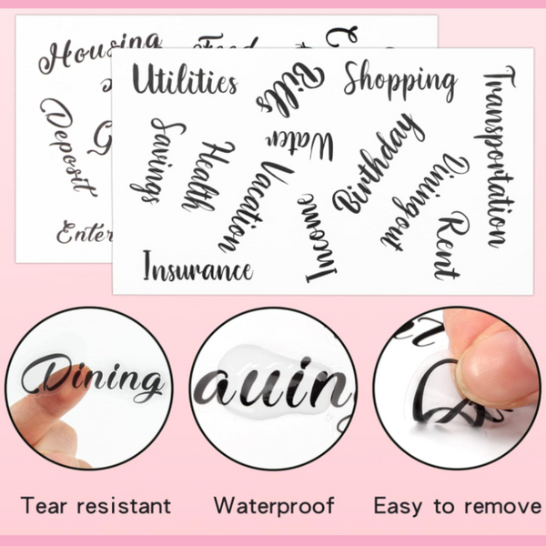 Budget Binder Carpeta Organizadora A6 De Dinero Para Ahorro