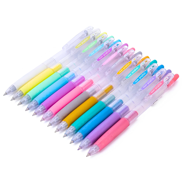 Lápices Tinta Gel 0.7mm Pilot Pop'lol Set De 12