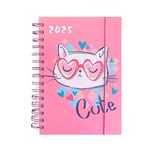 Agenda 2025 Diseño Kawaii