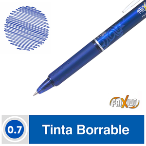 Lápiz Gel Borrable Pilot Frixion Clicker 0.7 Mm + Repuesto