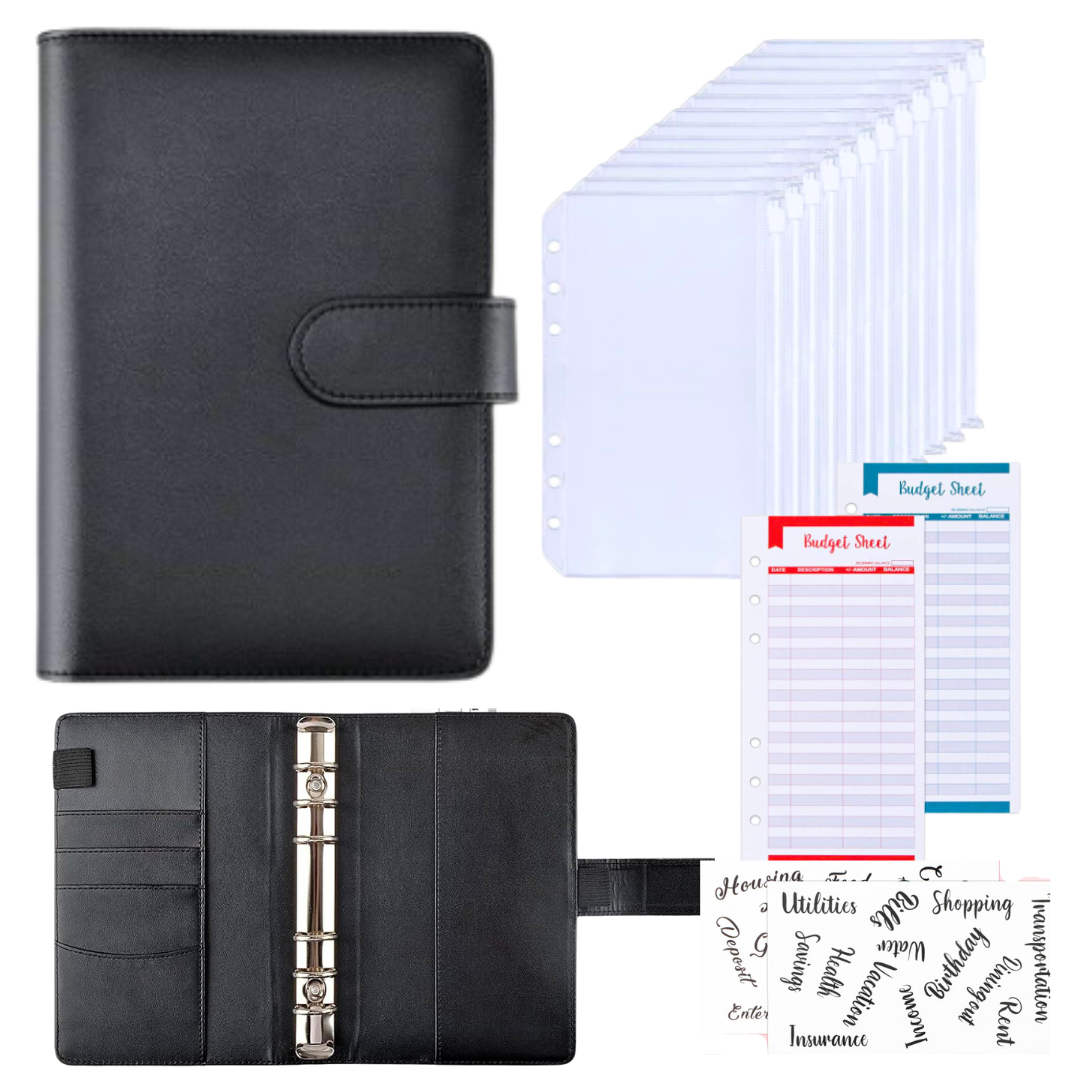 Budget Binder Carpeta Organizadora A6 De Dinero Para Ahorro