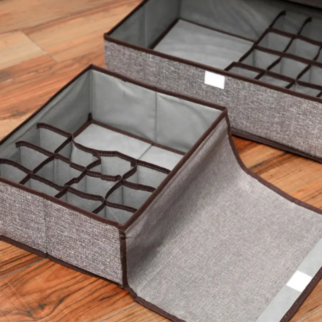 Caja Organizadora Para Ropa Interior 12+1 Compartimentos