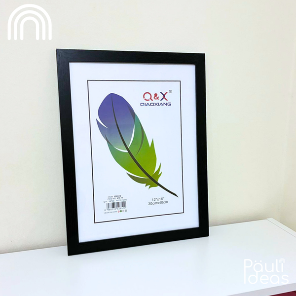 Marco Para Foto 30x40 Cm Decorativo De Madera