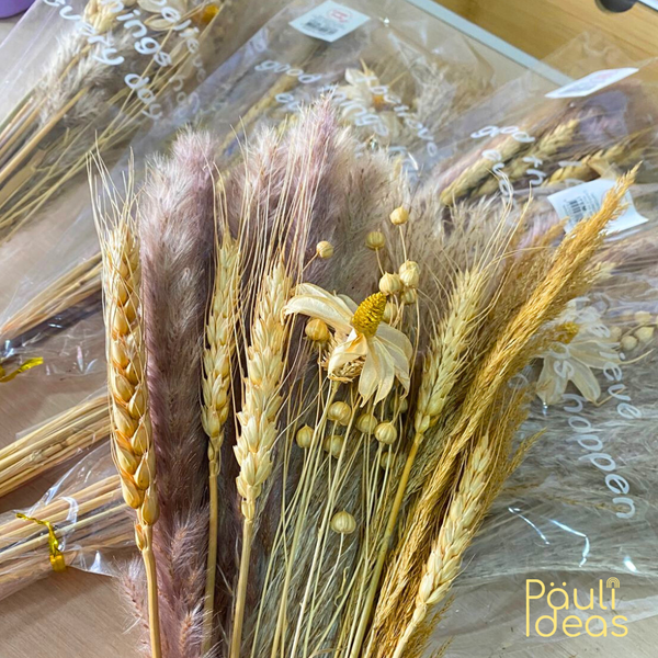 Ramo De Flores Secas Naturales Boho Mixtas