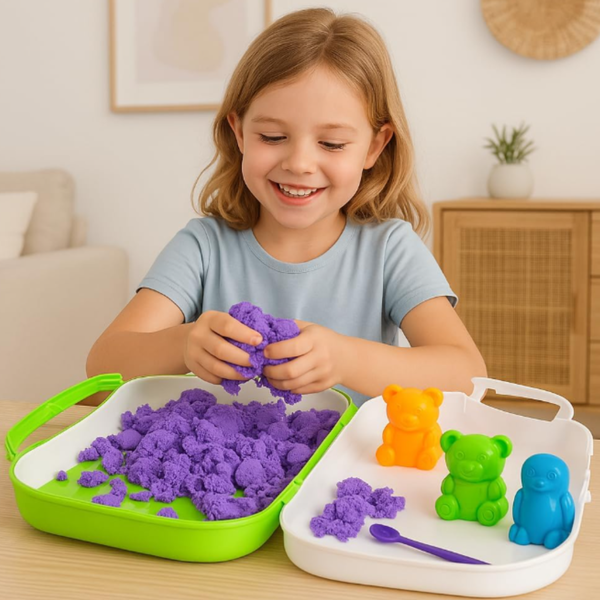 Arenas Mágica Con Moldes Y Herramientas