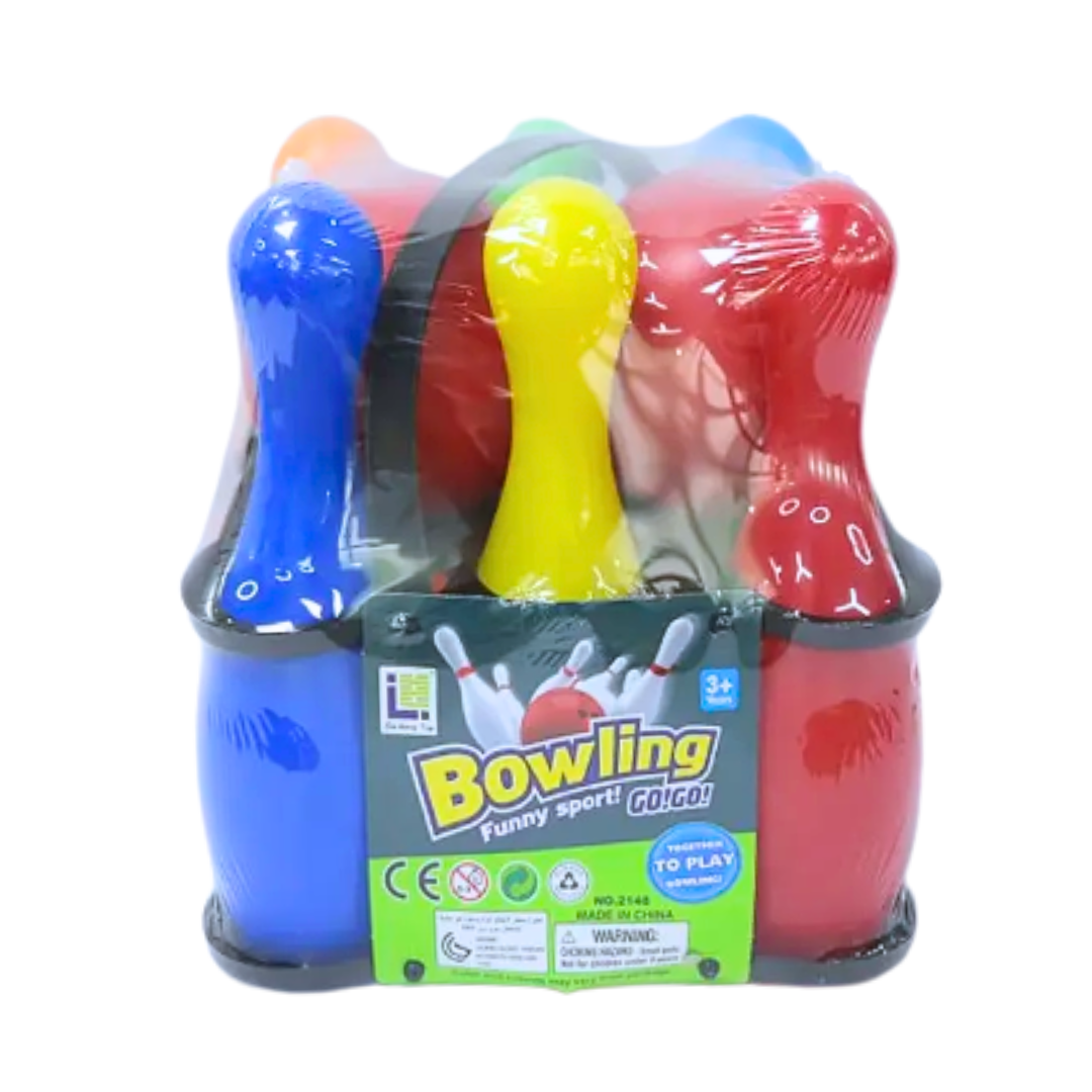 Set De 6 Bolos Juego Bowling Palitroques Para Niños