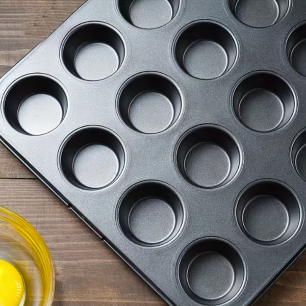 Molde Para 24 Mini Cupcakes Bandeja De Repostería
