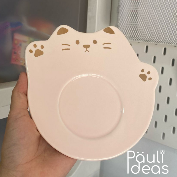 Tazón Mug Taza De Gatito Kawaii 360 Ml