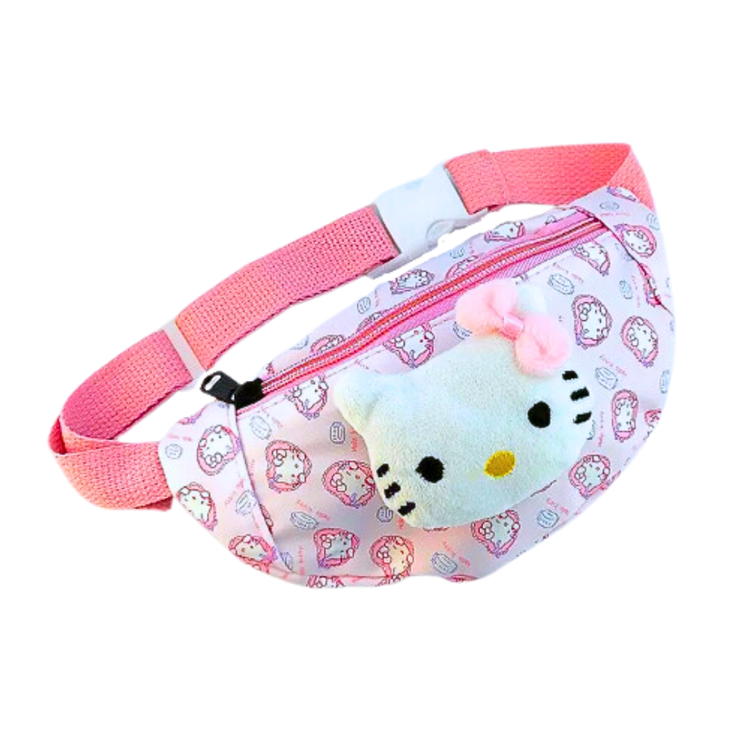 Cartera Bolso Kuromii y Hello Kitty Para Niñas Kawaii