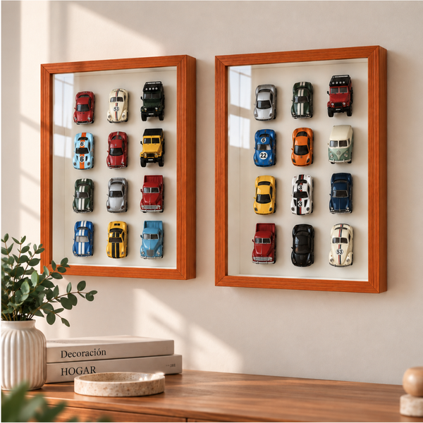 Marco Shadow Box Para Foto 30x40 Cm Profundidad 3 Cm Madera