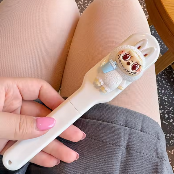 Cepillo De Pelo Bubu Plegable Kawaii Perfecto Para Viaje