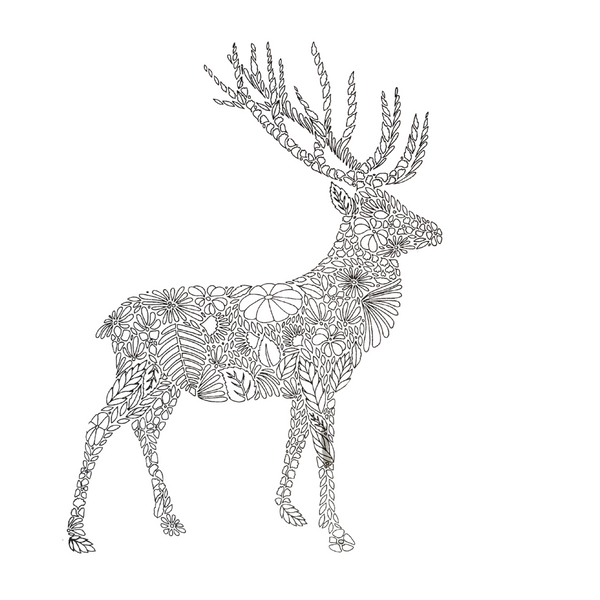 Mandalas Para Colorear + Lápices Tiralinea 12 Colores