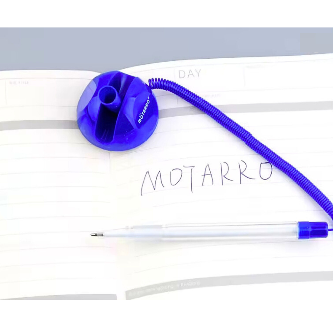 Bolígrafo Tinta Gel 1.0mm Con Base Adhesiva Para Escritorio