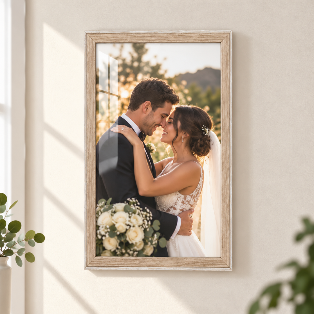Marco Para Fotos 40x60 Cm Cuadro Portarretrato Decorativo Para Pared