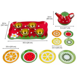 Tazas De Té Metálicas De Juguete Didáctico Infantil