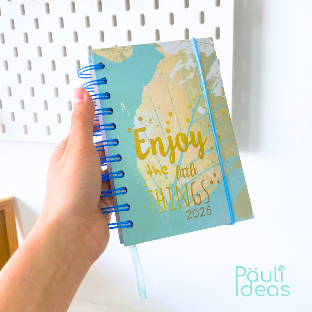 Agenda 2026 Tamaño A6 Diseño Frases Motivacionales