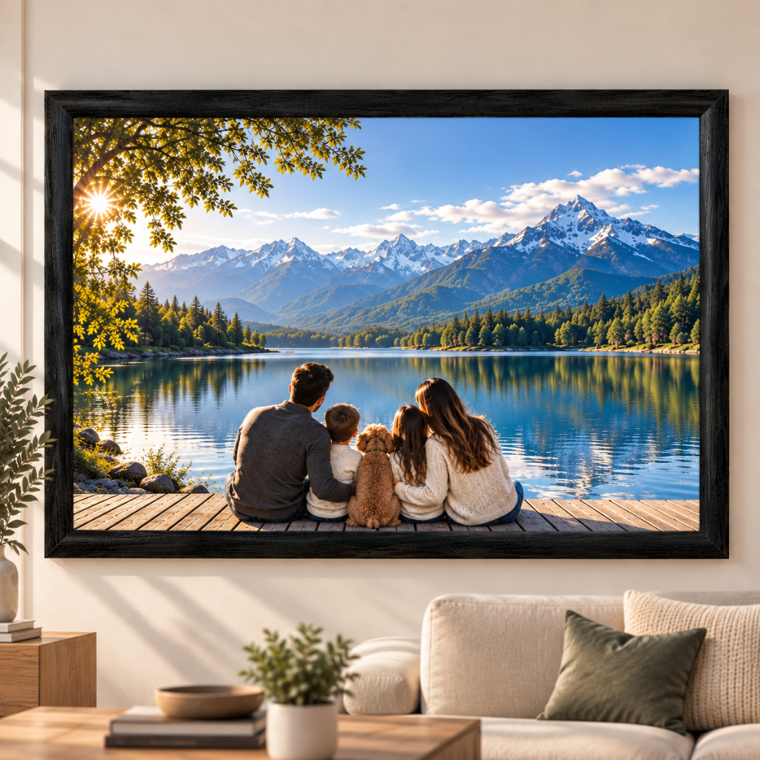 Marco Para Foto 60x90x3 Cm Cuadro Portarretrato