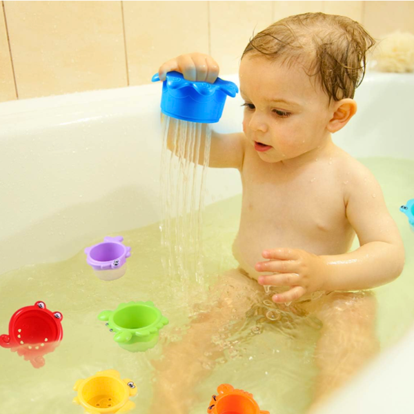 Torre Apilable Animalitos Para Bebés Juguete Didactico