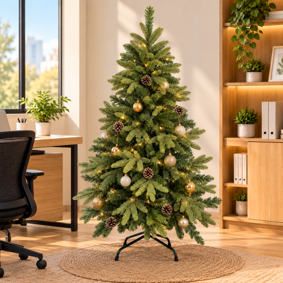 Árbol De Navidad 150cm Ramas Realistas Efecto Natural