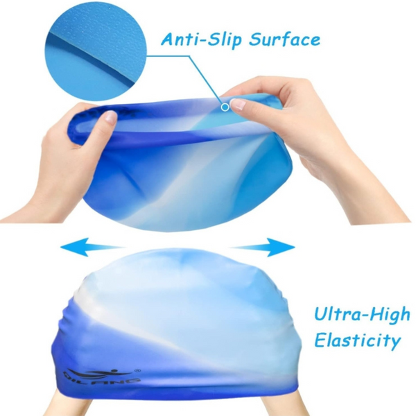 Gorro De Silicona Hydro Natación Para Adultos En Piscina